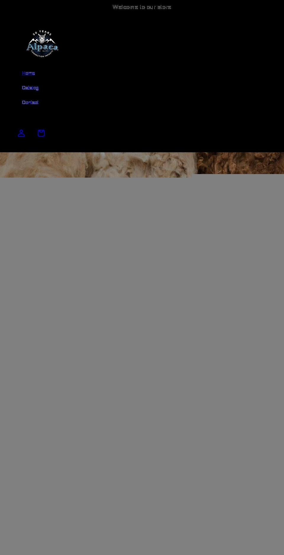wholesalealpaca.com shopify website screenshot