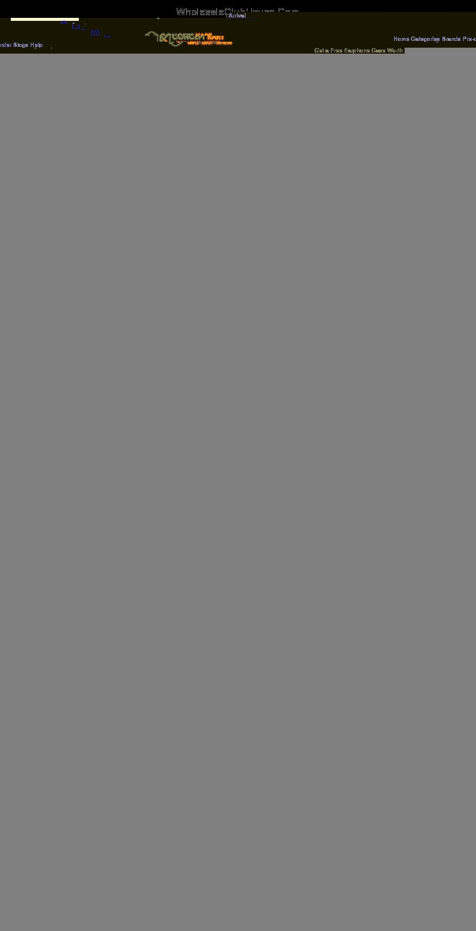 wholesaleclubhouse.com shopify website screenshot