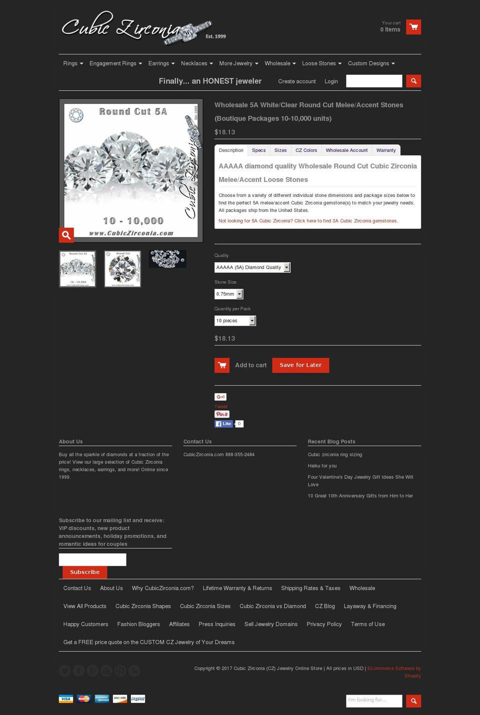 Back to Black (9\/24\/15) Copy of React (Amir Jan) 2 Shopify theme site example wholesaleczstones.com