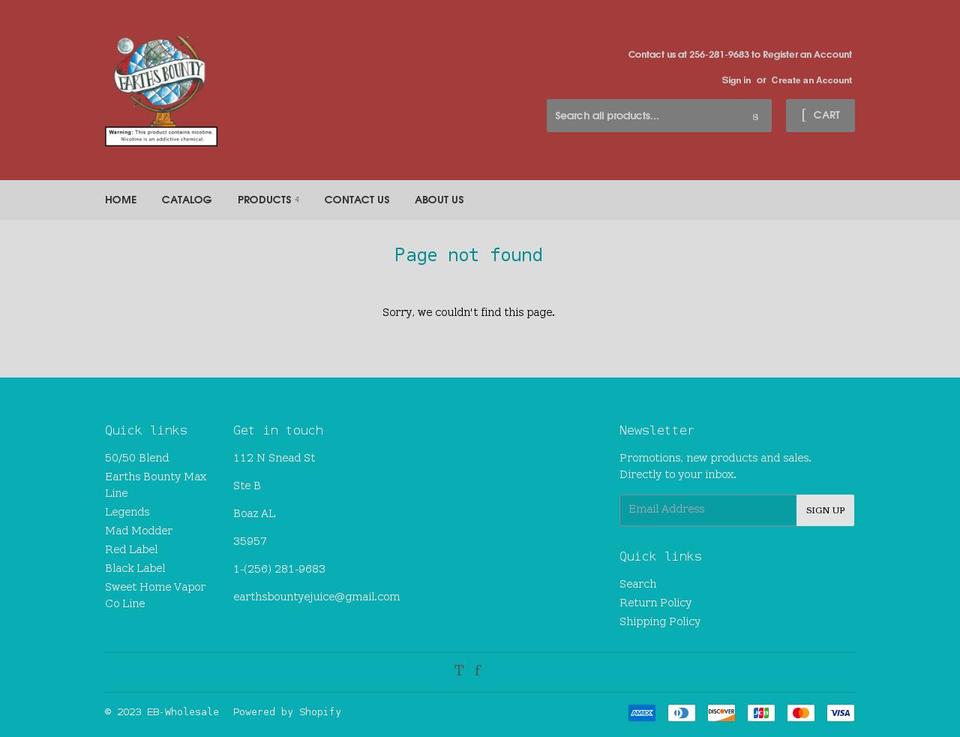 wholesaleeb.com shopify website screenshot