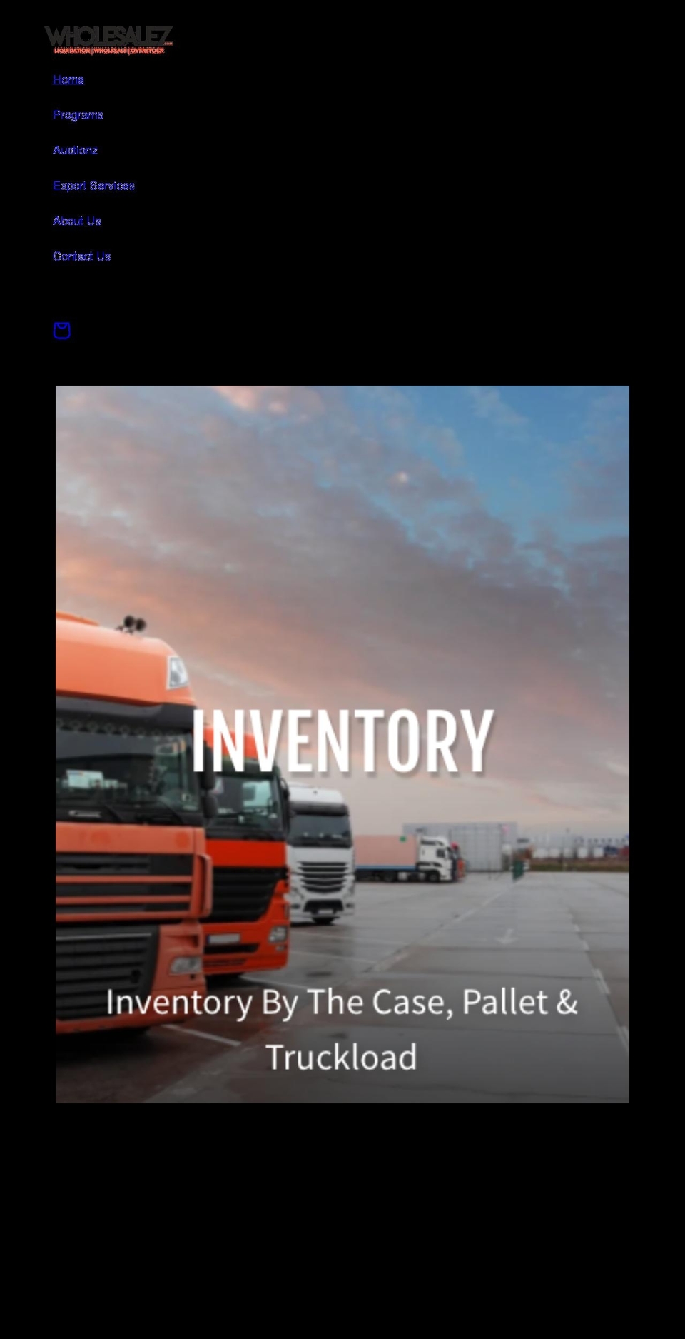 wholesalez.com shopify website screenshot