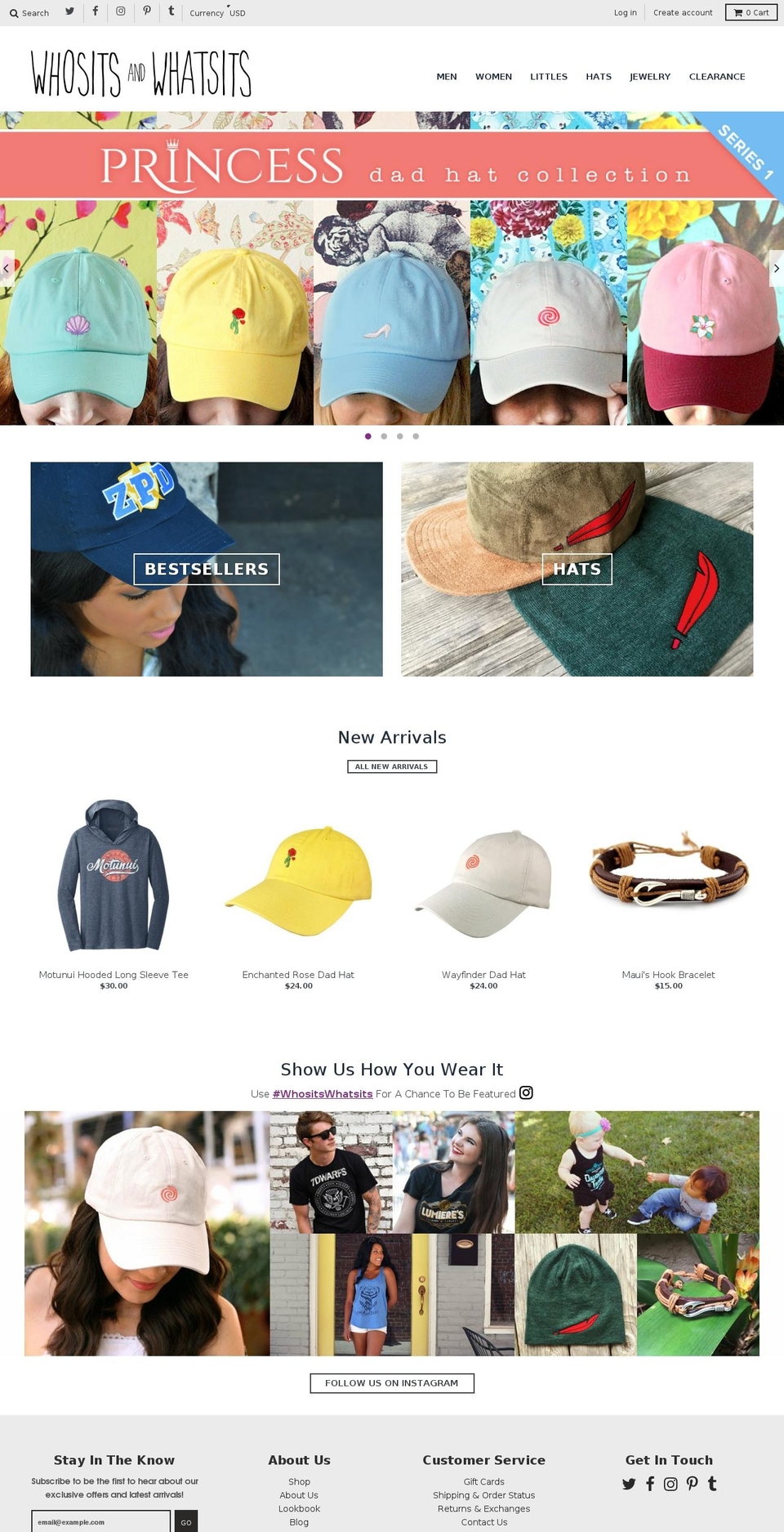 District Shopify theme site example whositswhatsits.com