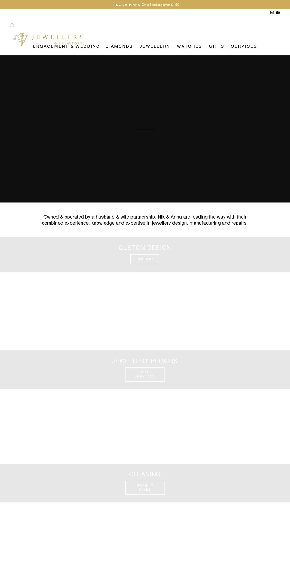 whyallajewellers.com shopify website screenshot