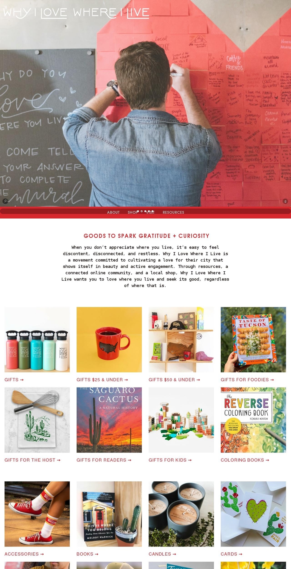 whyilovewhereilive.com shopify website screenshot