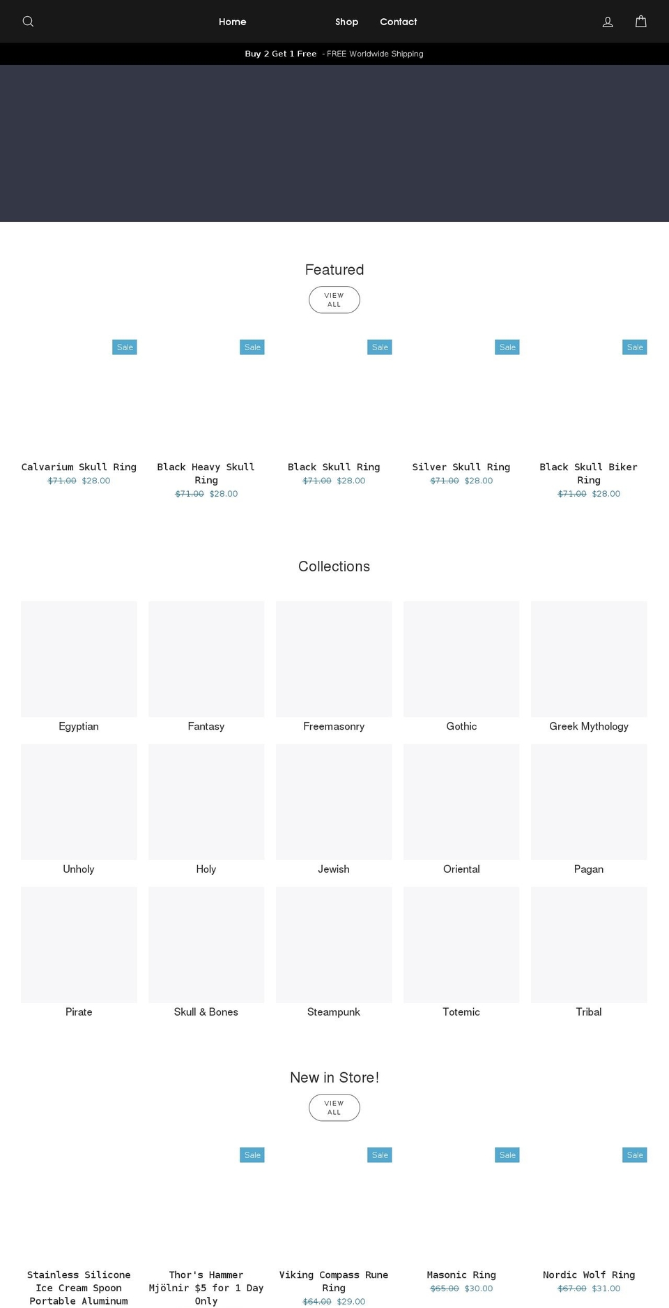 Magicka Shopify theme site example wiccamagic.net