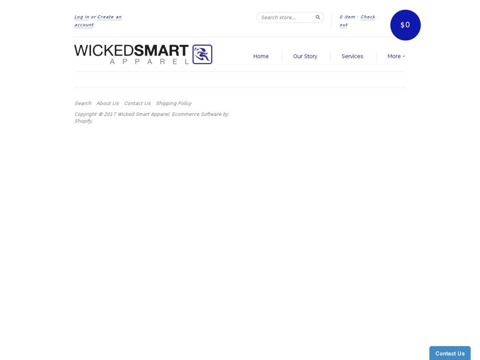 wickedsmart.myshopify.com shopify website screenshot