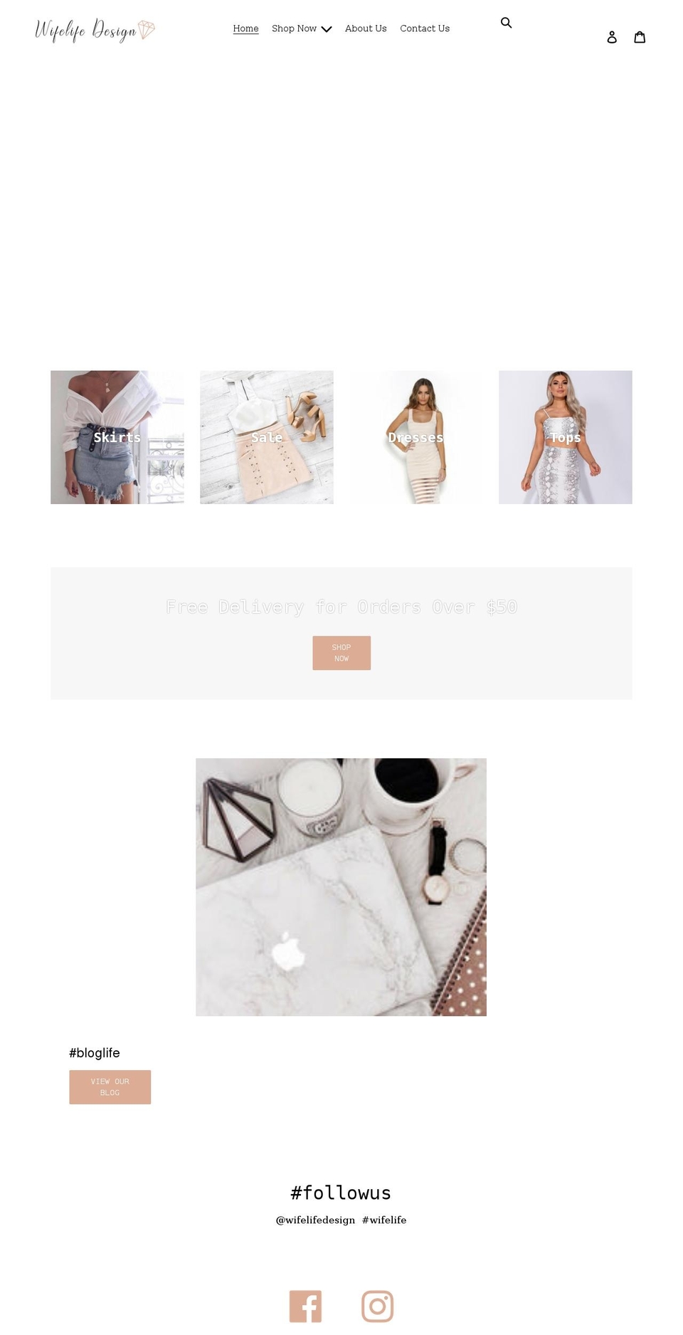 wifelifedesign.com.au shopify website screenshot