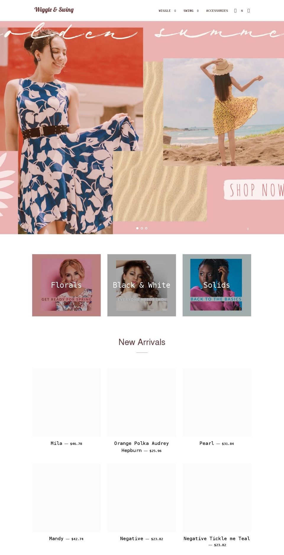 wiggleswing.com shopify website screenshot