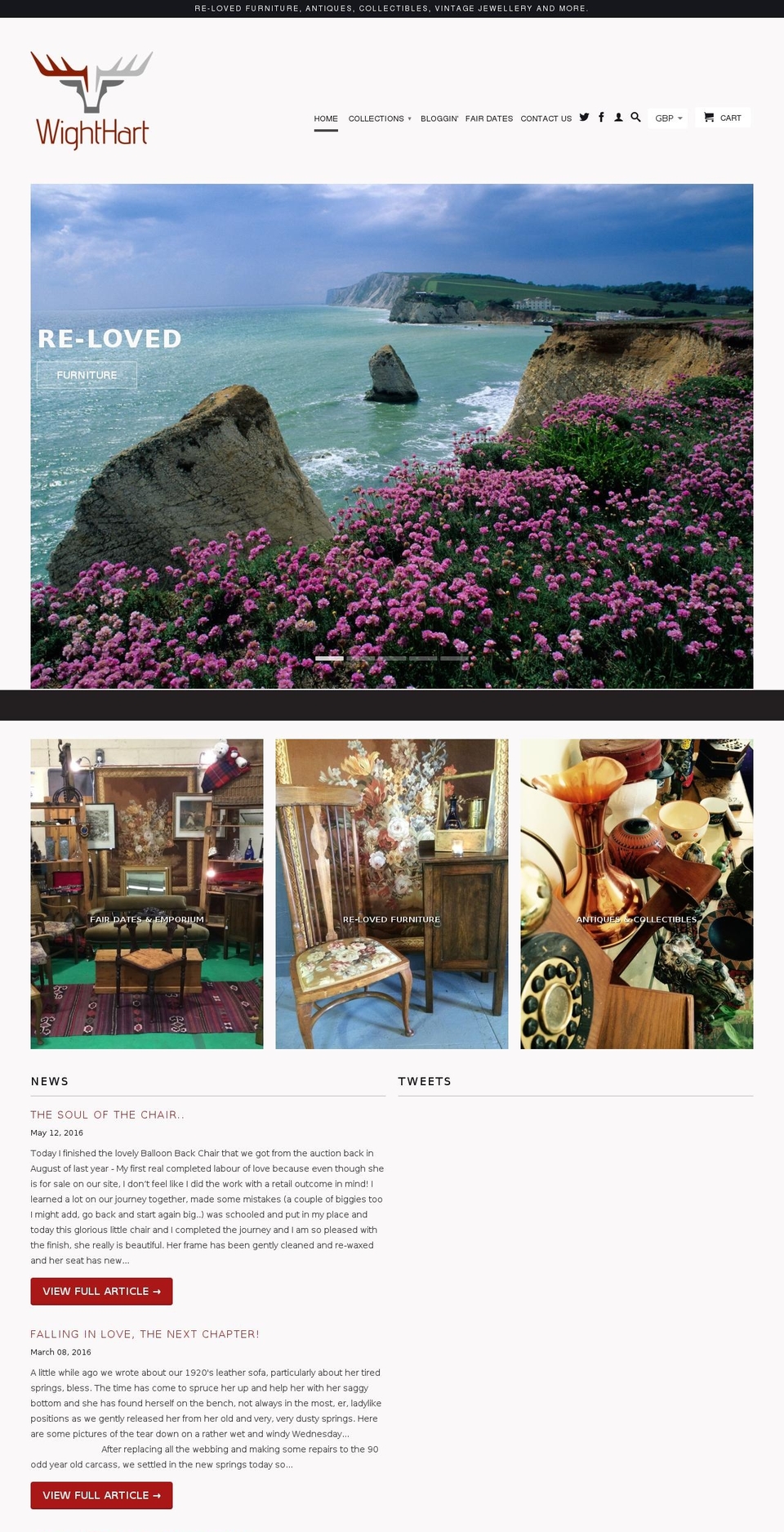 wighthart.com shopify website screenshot