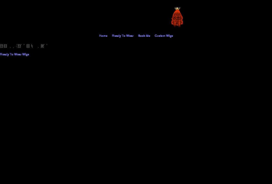 wiglifecollections.com shopify website screenshot