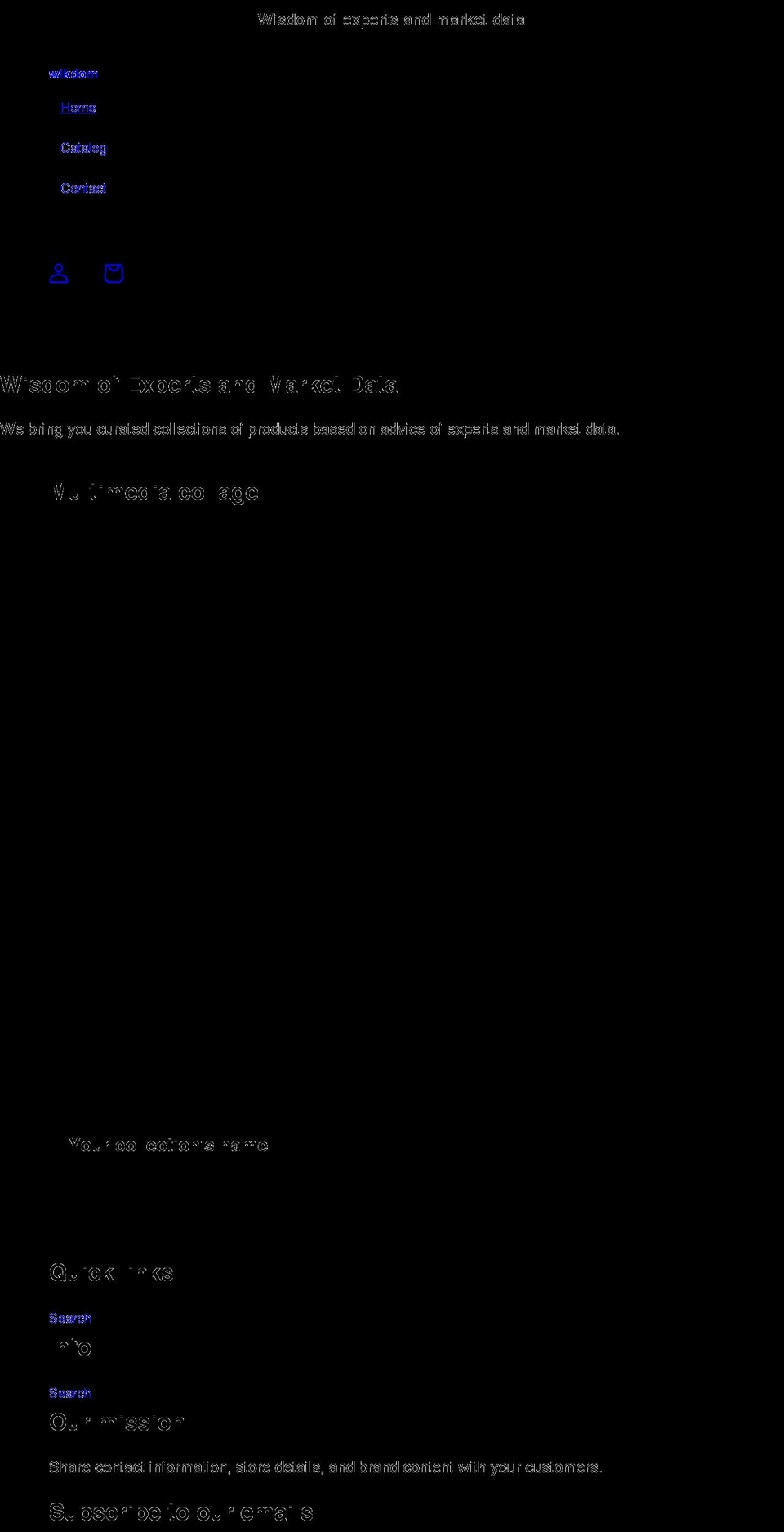 wikdom.com shopify website screenshot
