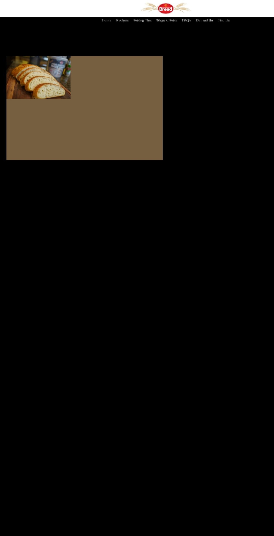 wildaboutbread.com shopify website screenshot