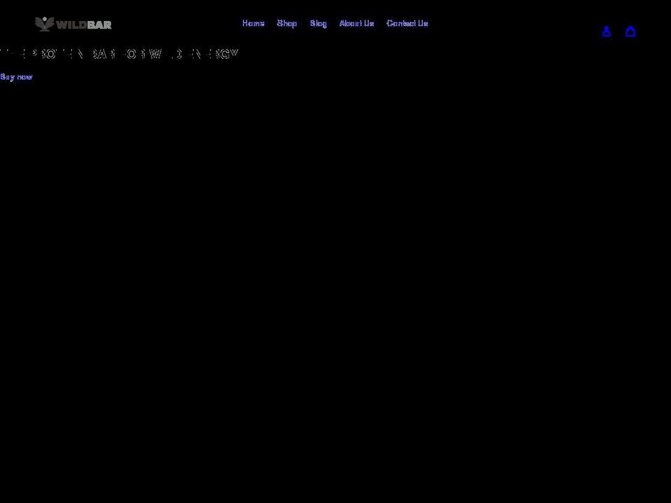 wildbar.co shopify website screenshot