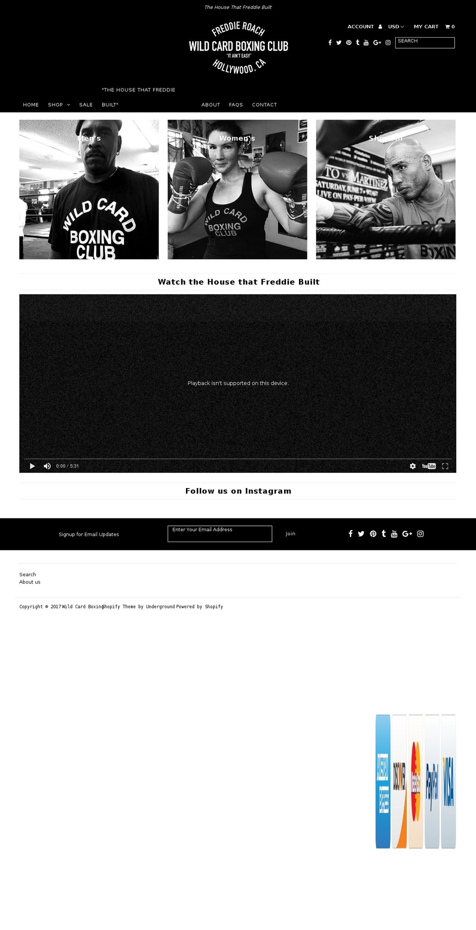 wildcardbc.com shopify website screenshot