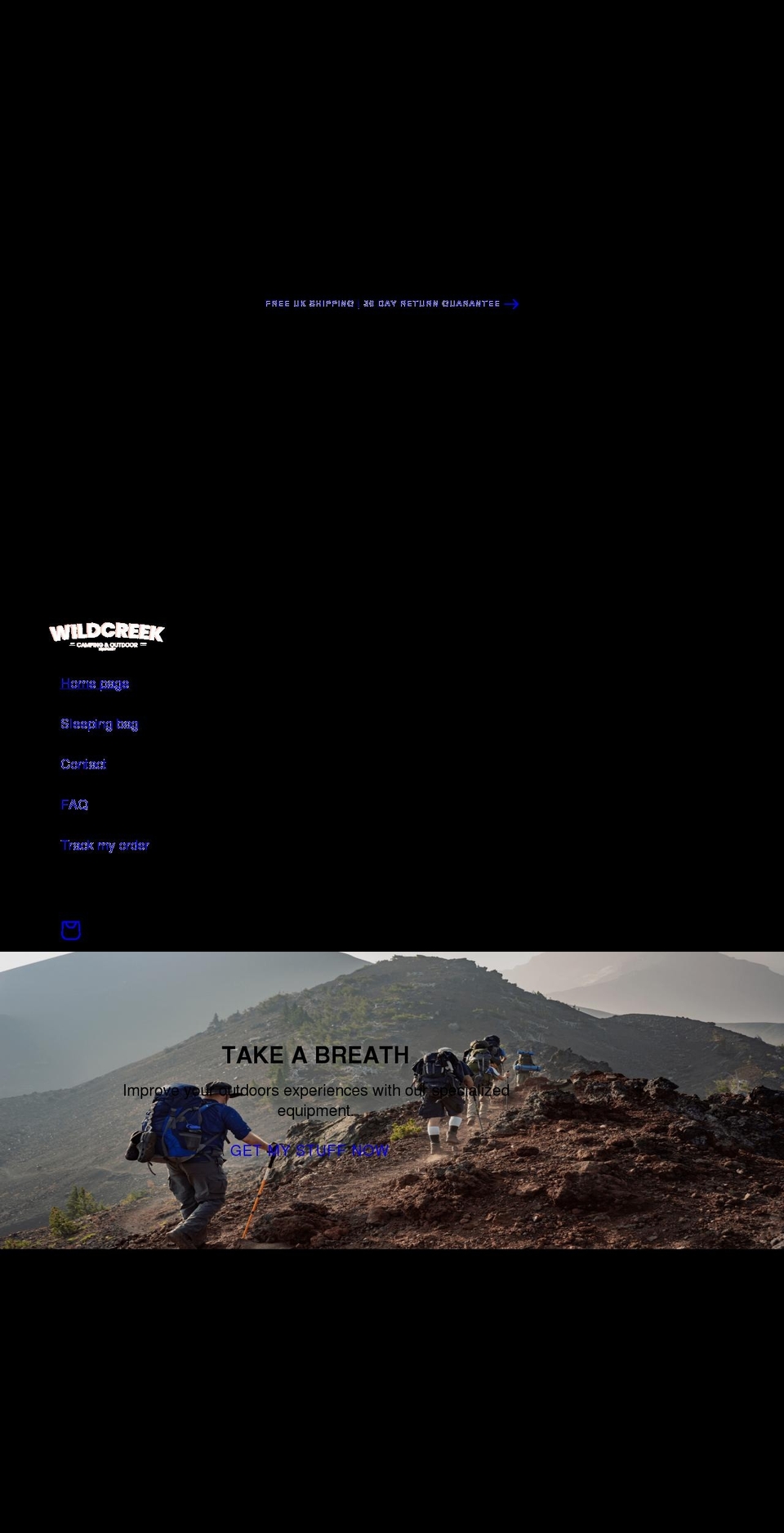 wildcreek.co.uk shopify website screenshot