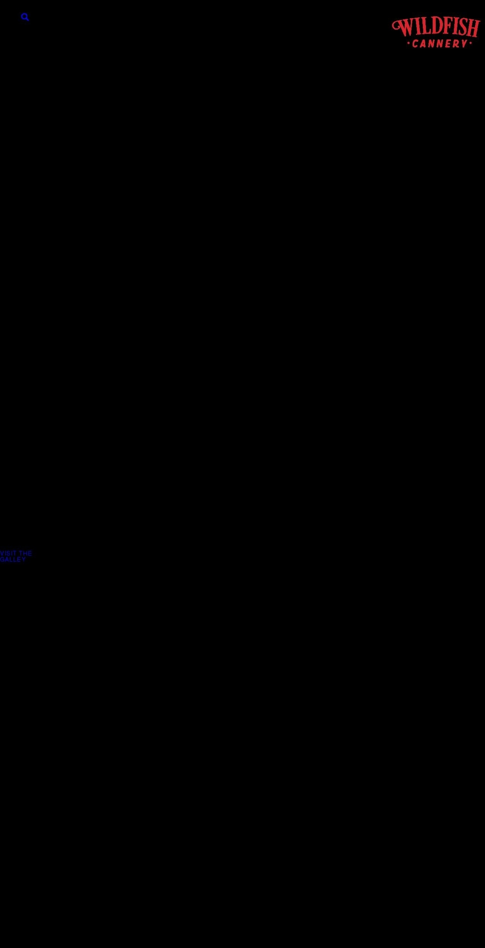 wildfishcannery.com shopify website screenshot