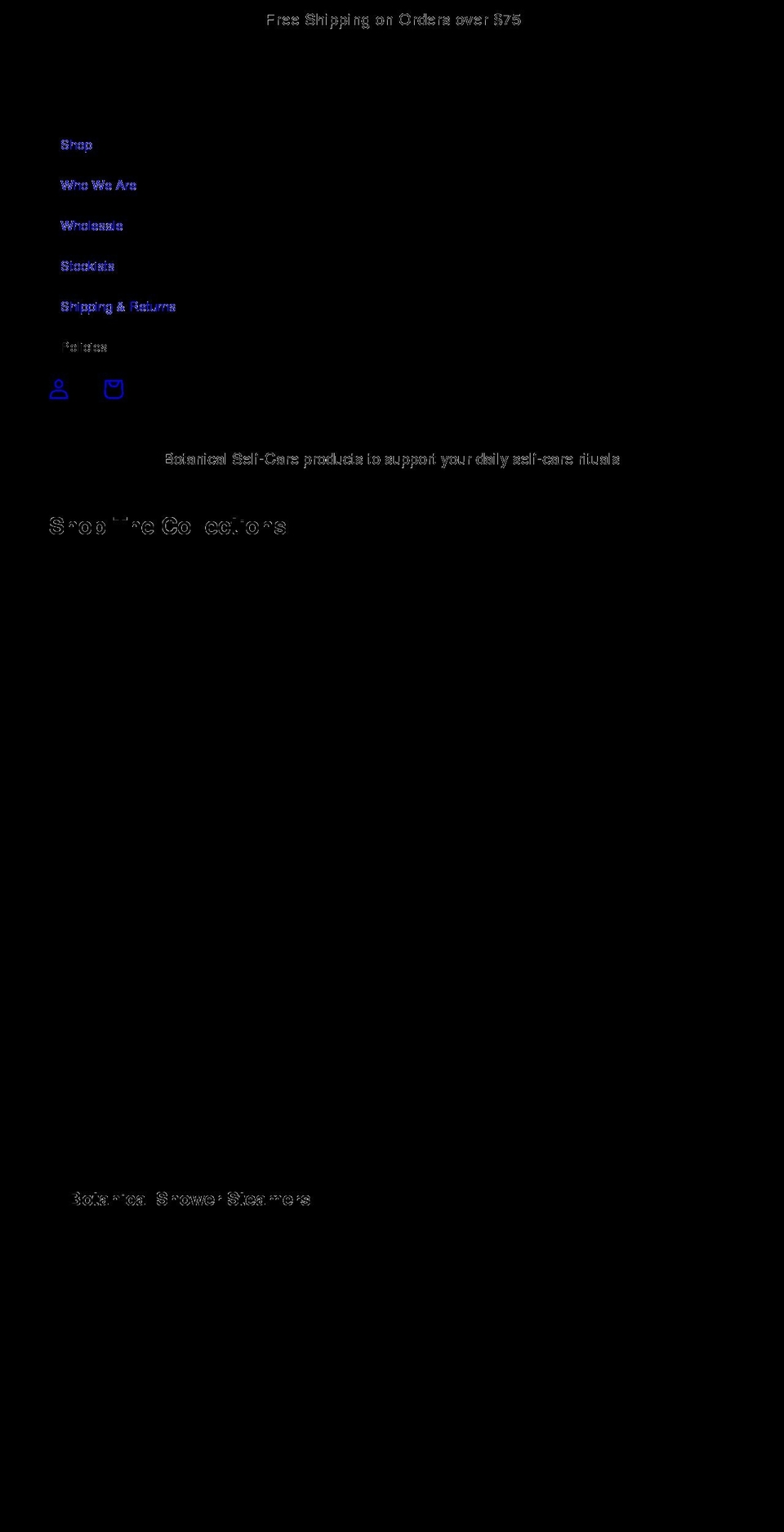 wildflowerritualsbath.com shopify website screenshot