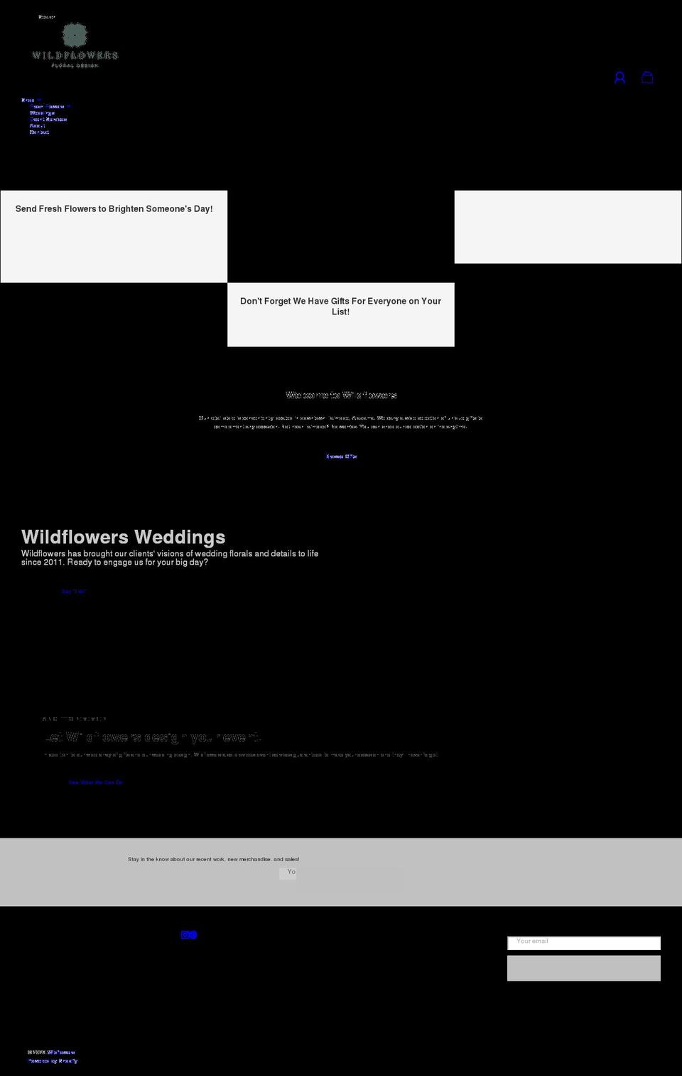 wildflowersfairhope.com shopify website screenshot