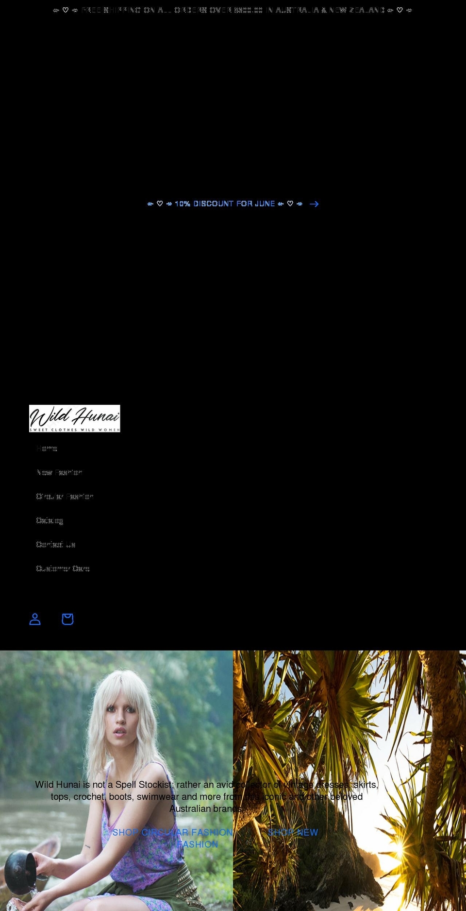 wildhunai.com shopify website screenshot