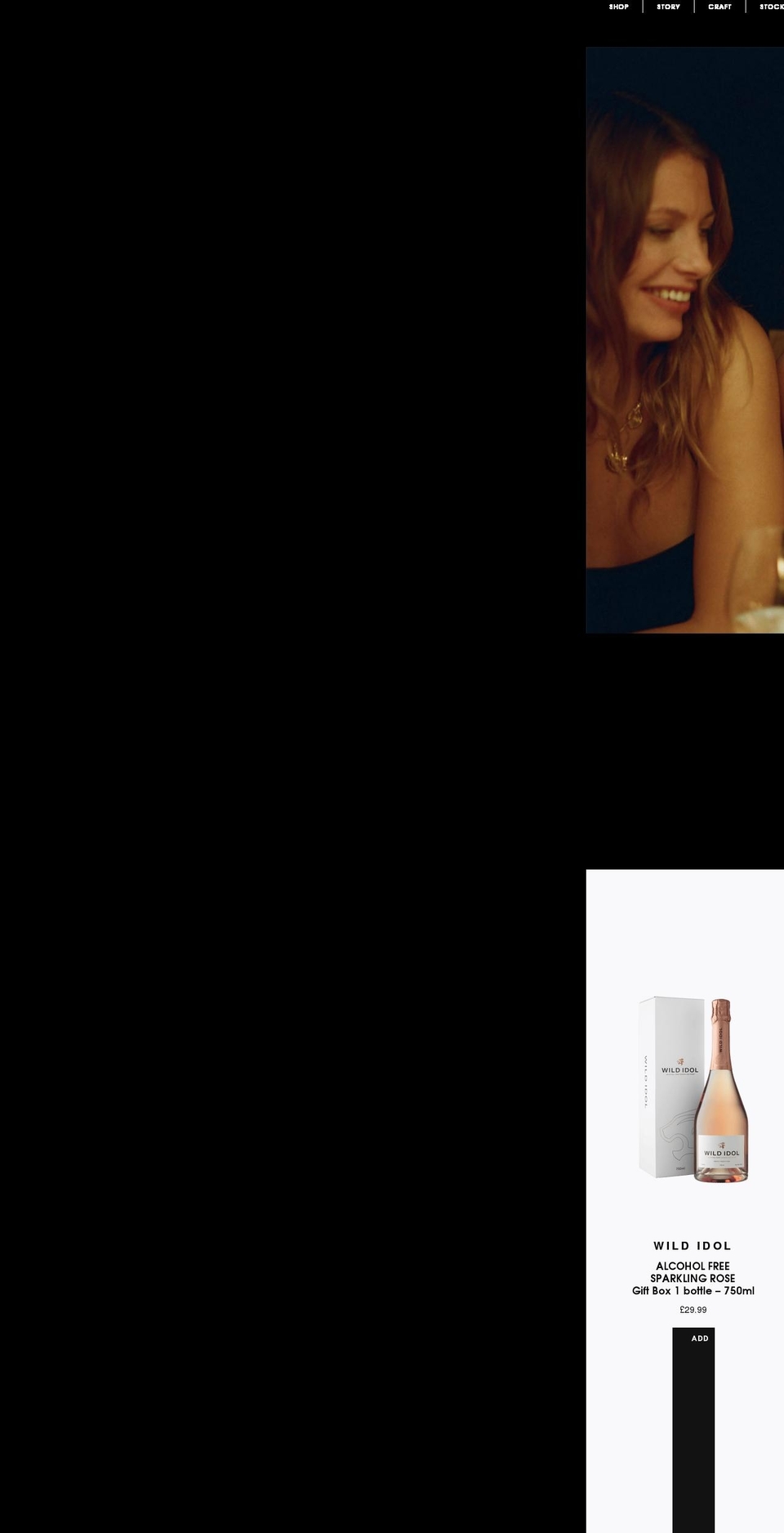 wildidol.com shopify website screenshot