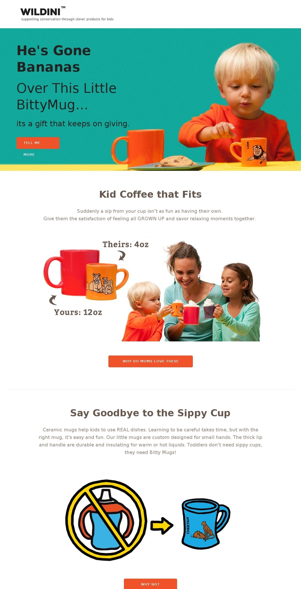wildini.com shopify website screenshot