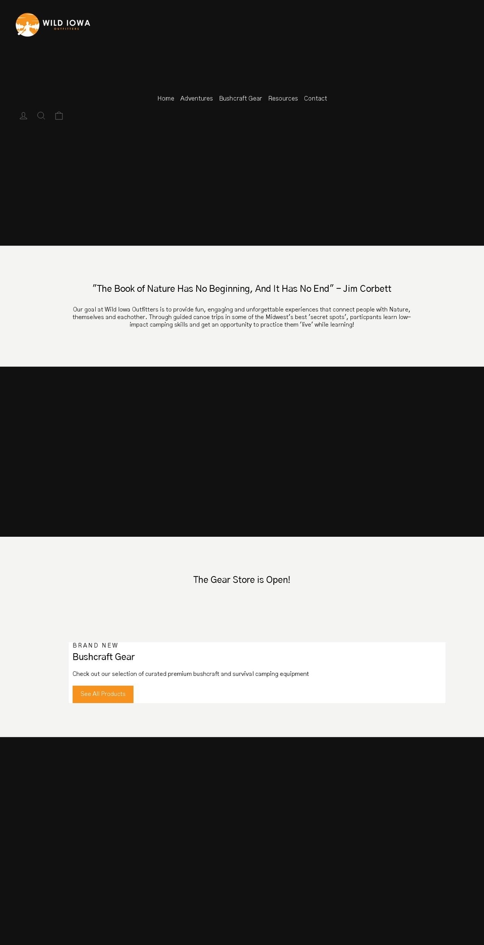 wildiowaoutfitters.com shopify website screenshot