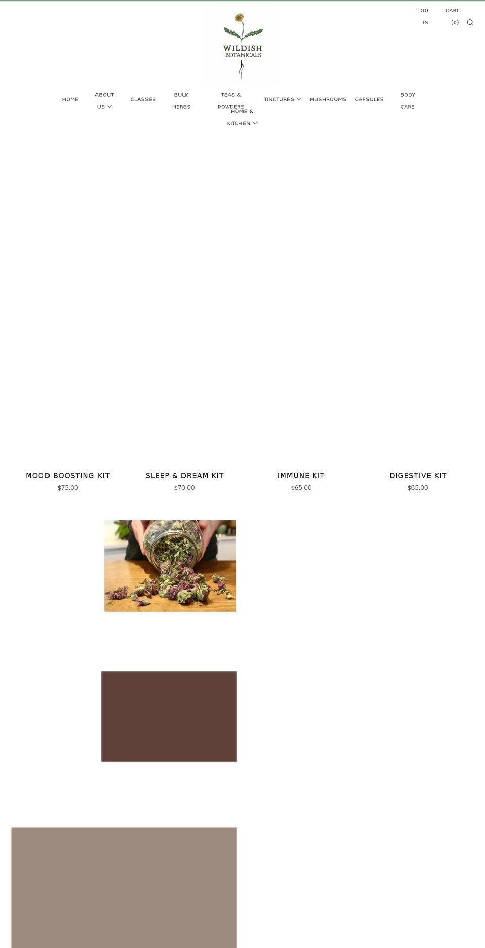 wildishpdx.com shopify website screenshot