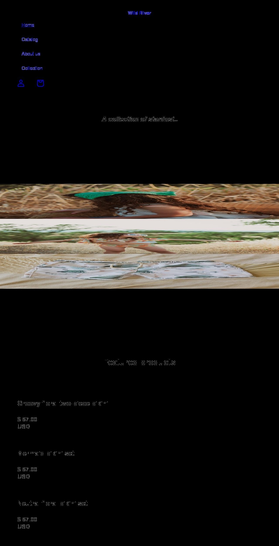 wildriver.shop shopify website screenshot