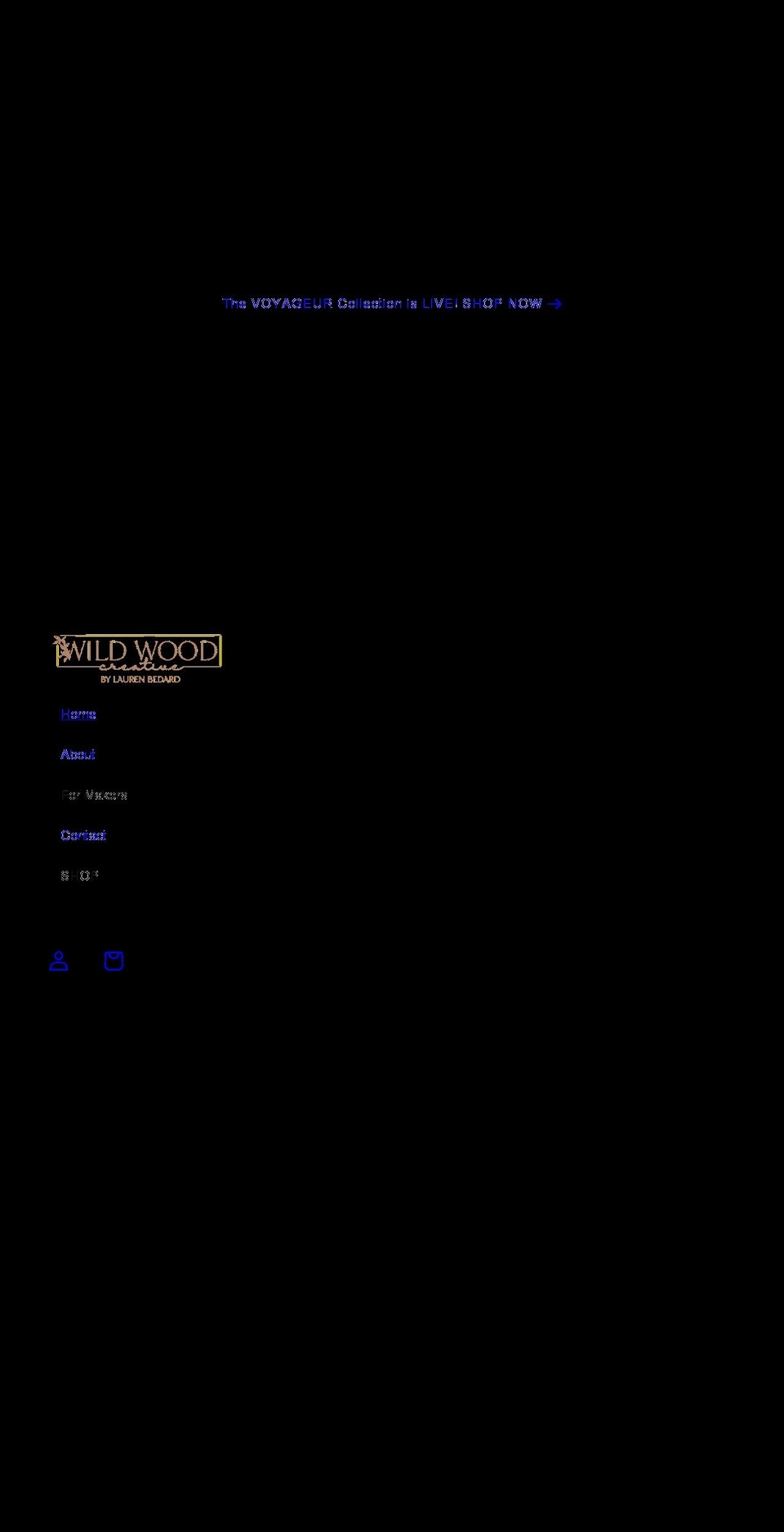 wildwood-creative.com shopify website screenshot