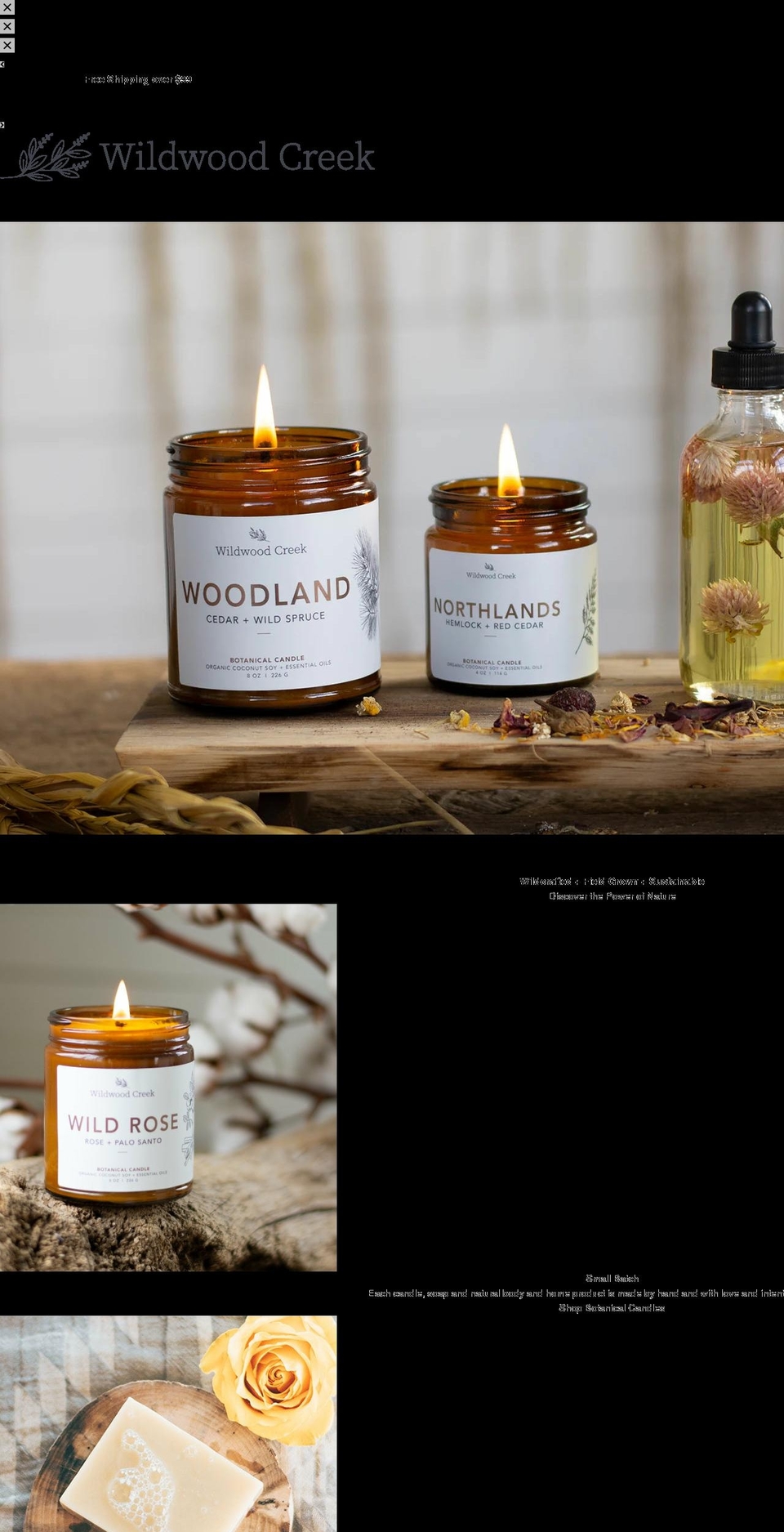 wildwood-creek.com shopify website screenshot