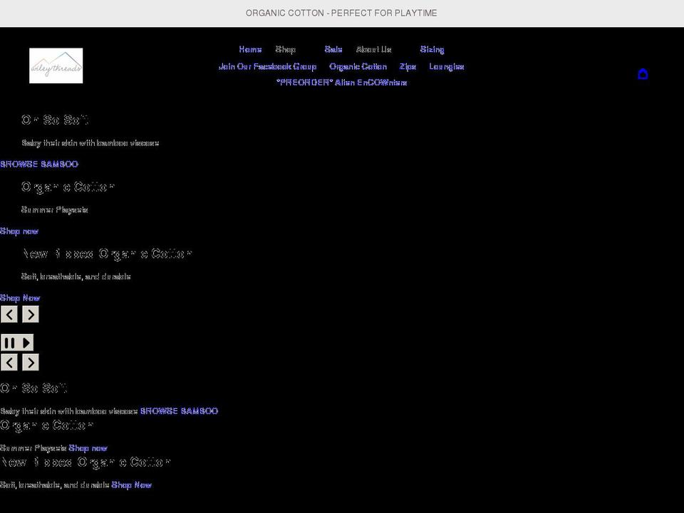wileythreads.com shopify website screenshot