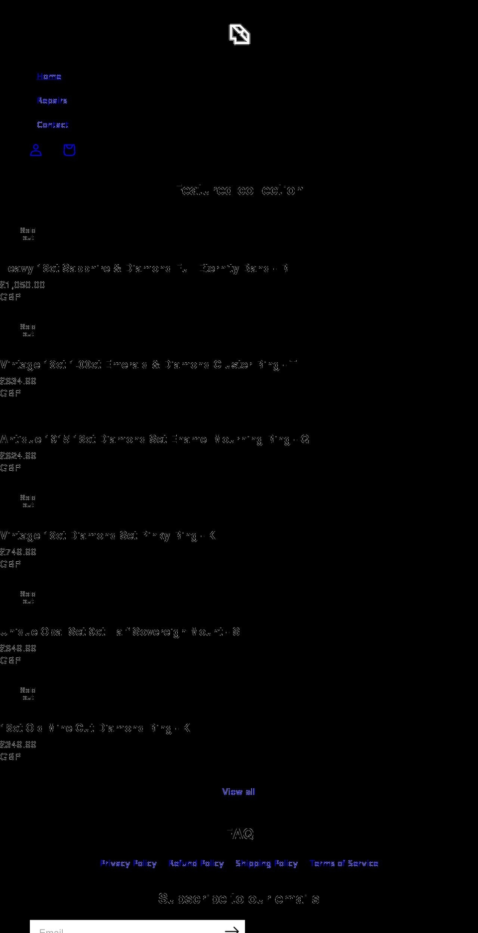 willbjewels.com shopify website screenshot