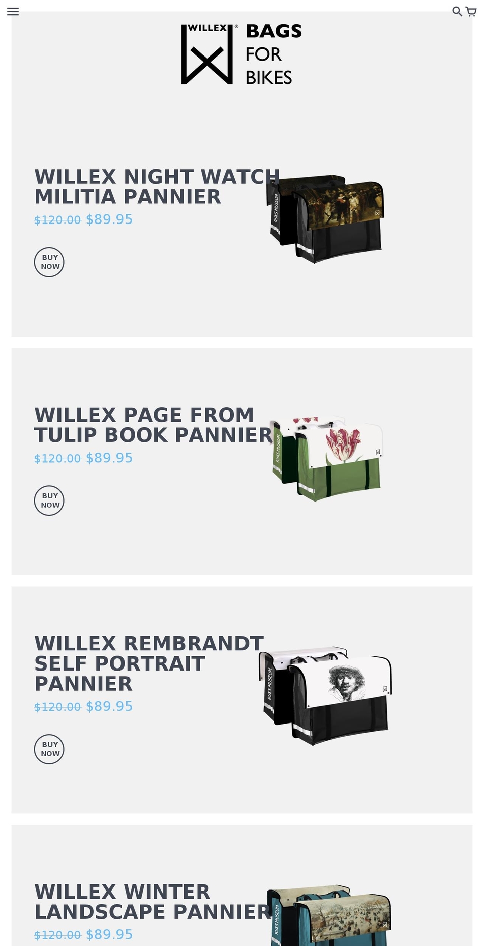 willexus.com shopify website screenshot