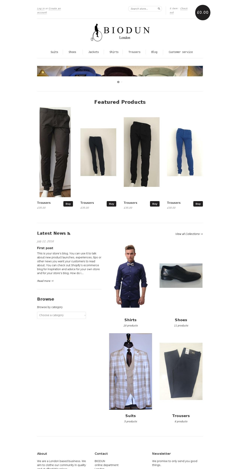williamjeeves.com shopify website screenshot
