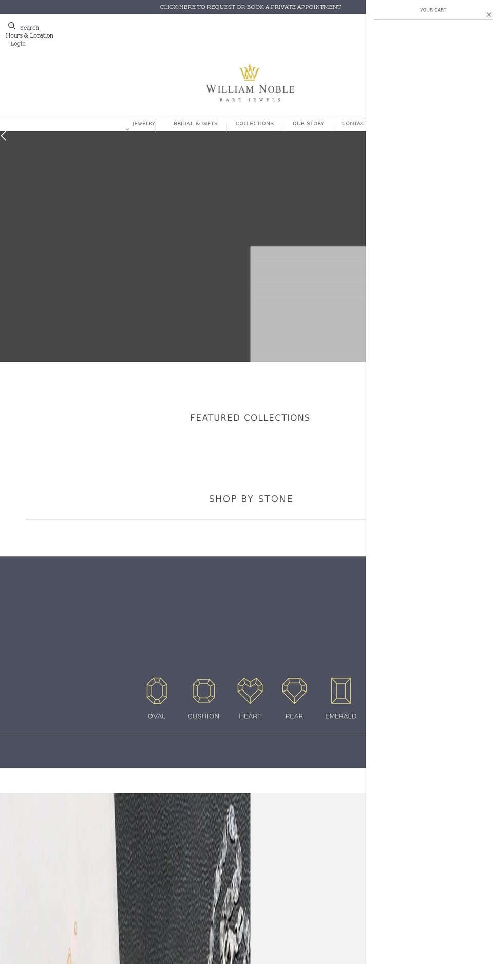 williamnoble.com shopify website screenshot