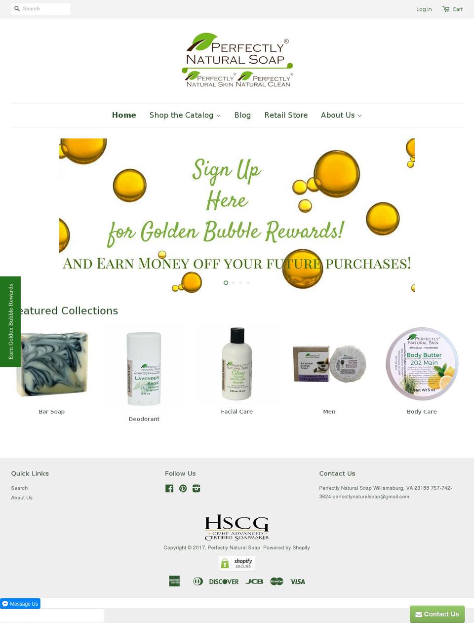 williamsburgsoaps.com shopify website screenshot