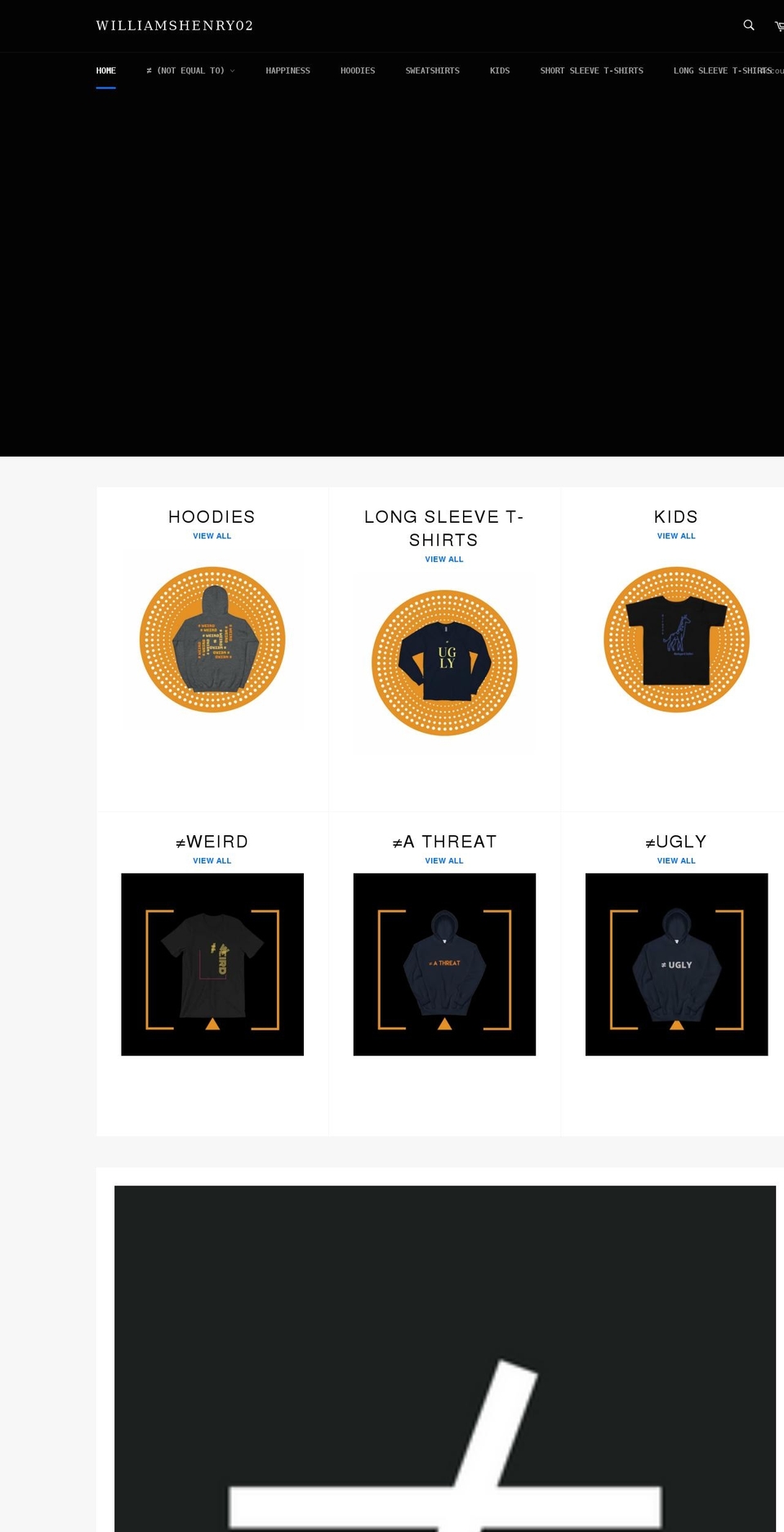 williamshenry02.com shopify website screenshot