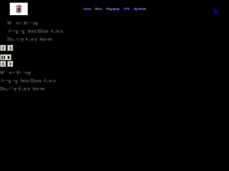 williamshirleymusic.com shopify website screenshot