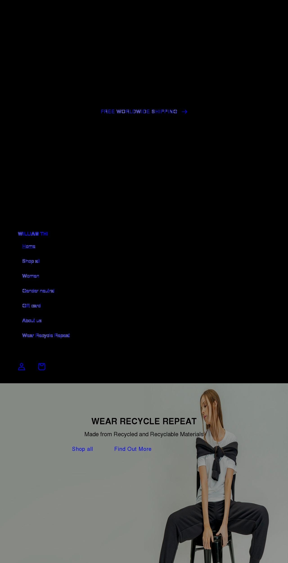 williamthi.com shopify website screenshot