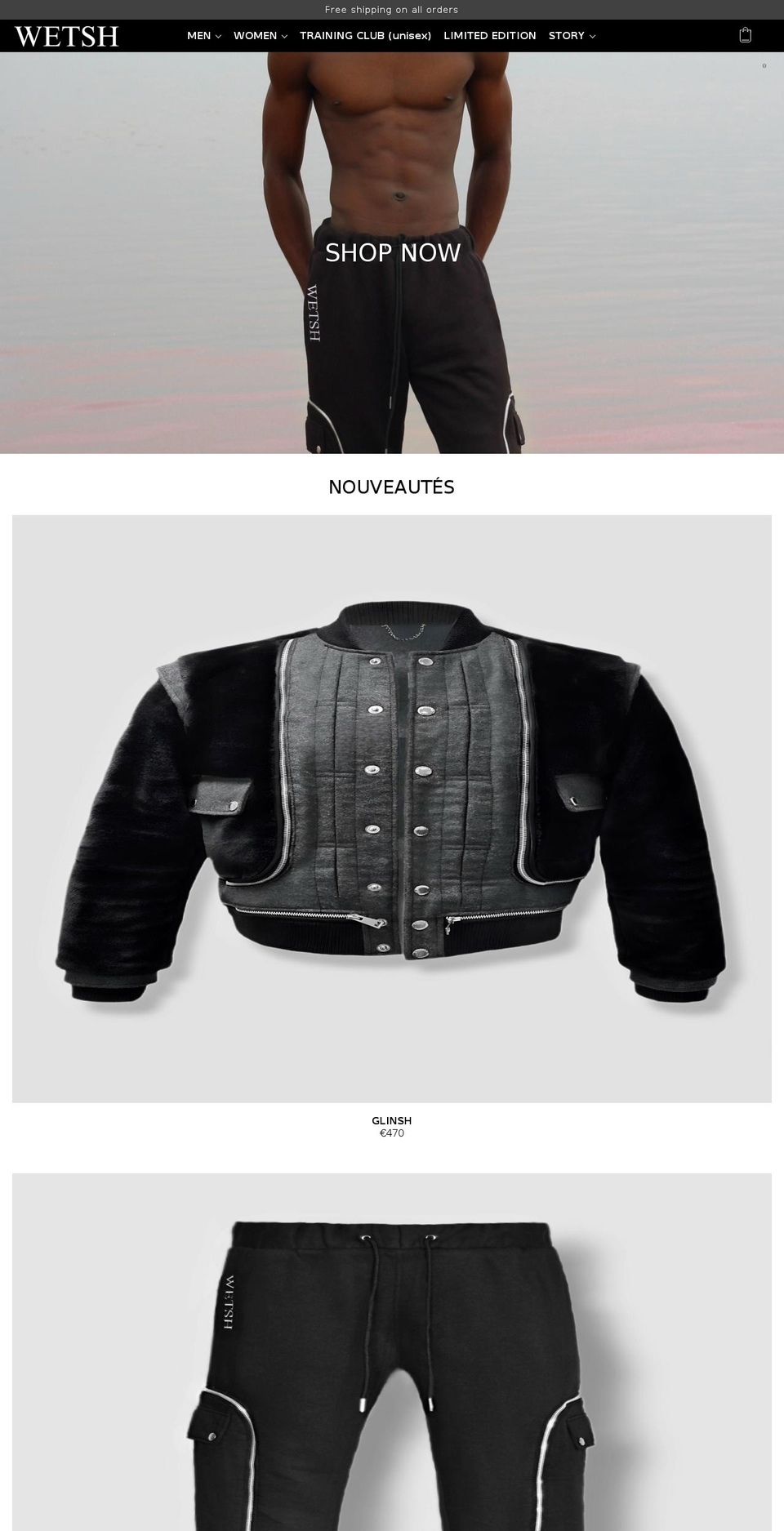williamwetsh.com shopify website screenshot
