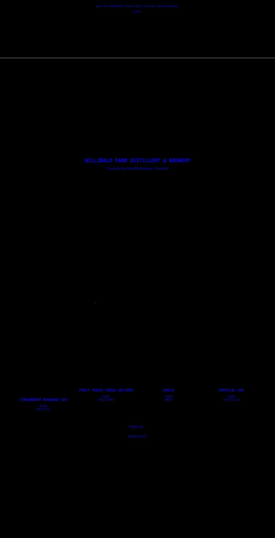 willibald.myshopify.com shopify website screenshot
