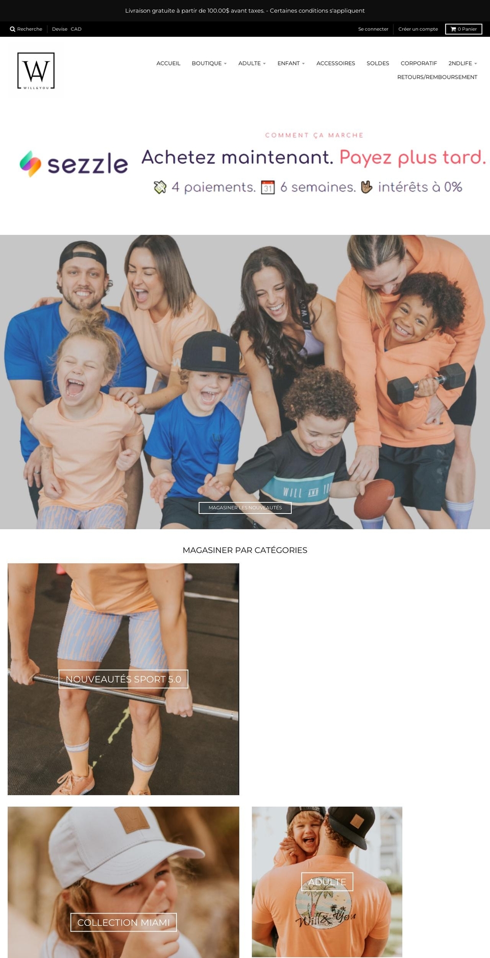 willnyou.com shopify website screenshot