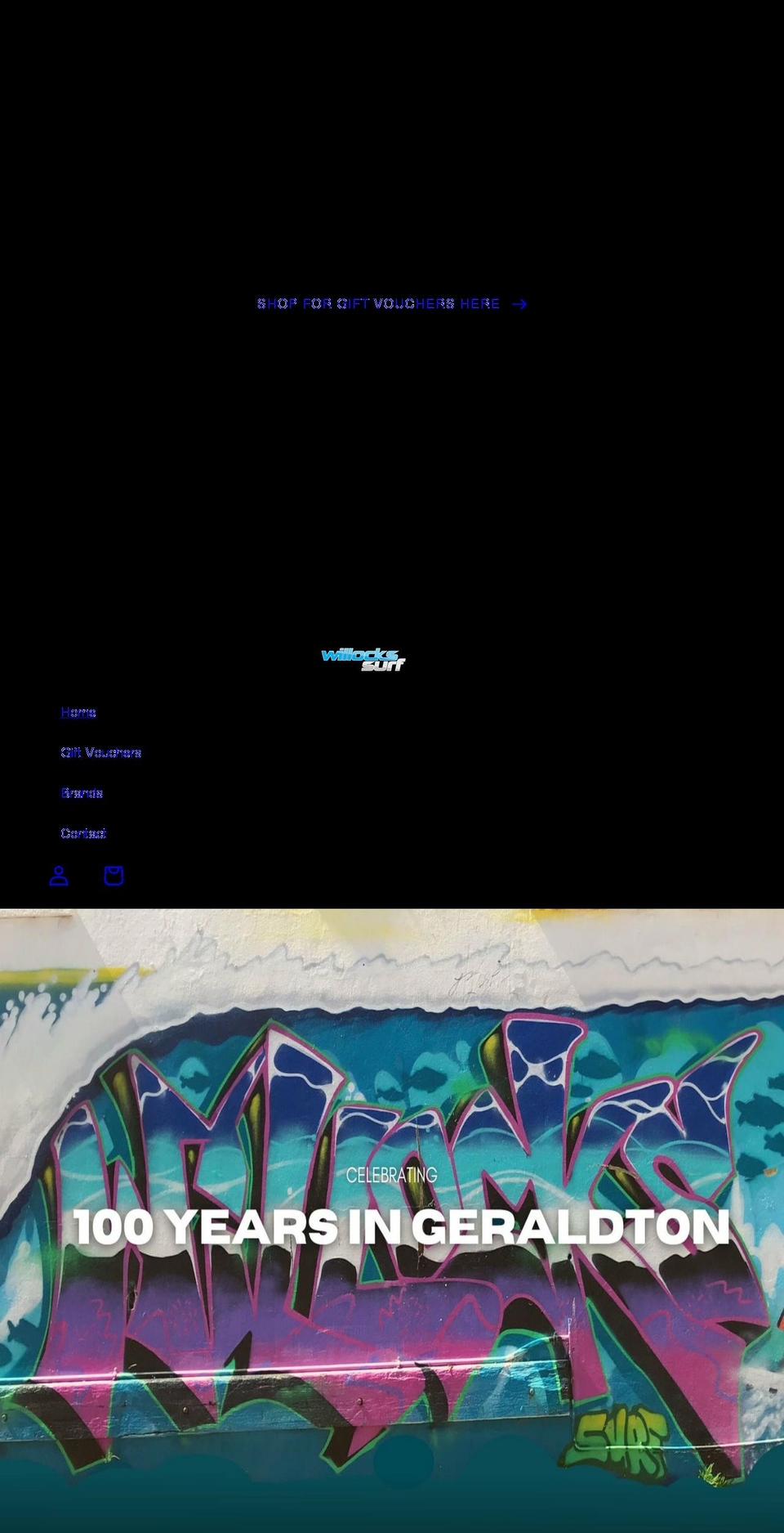 willockssurf.com shopify website screenshot