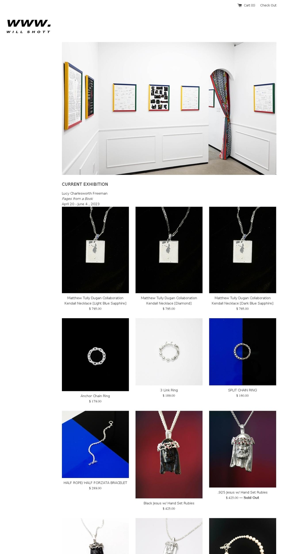 willshott.com shopify website screenshot