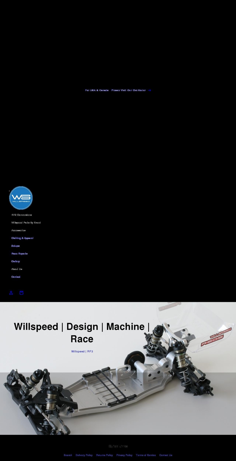 willspeed.co.uk shopify website screenshot