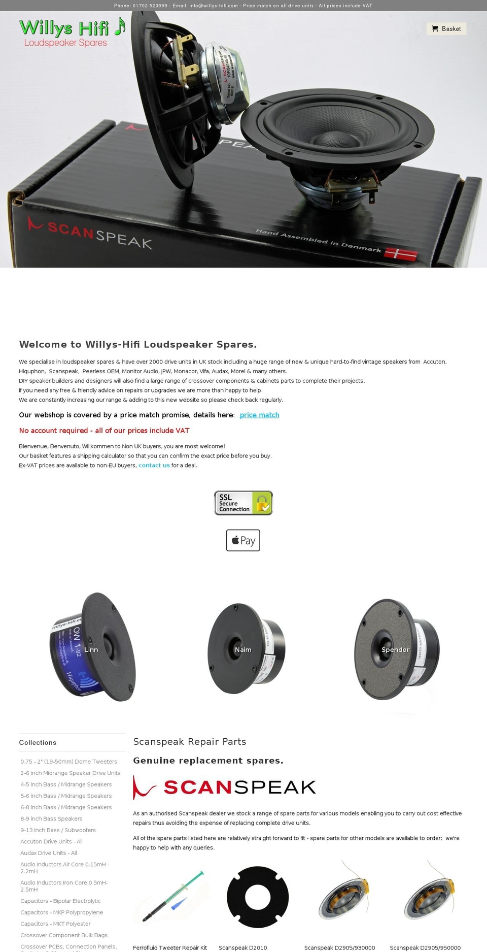 willys-hifi.com shopify website screenshot