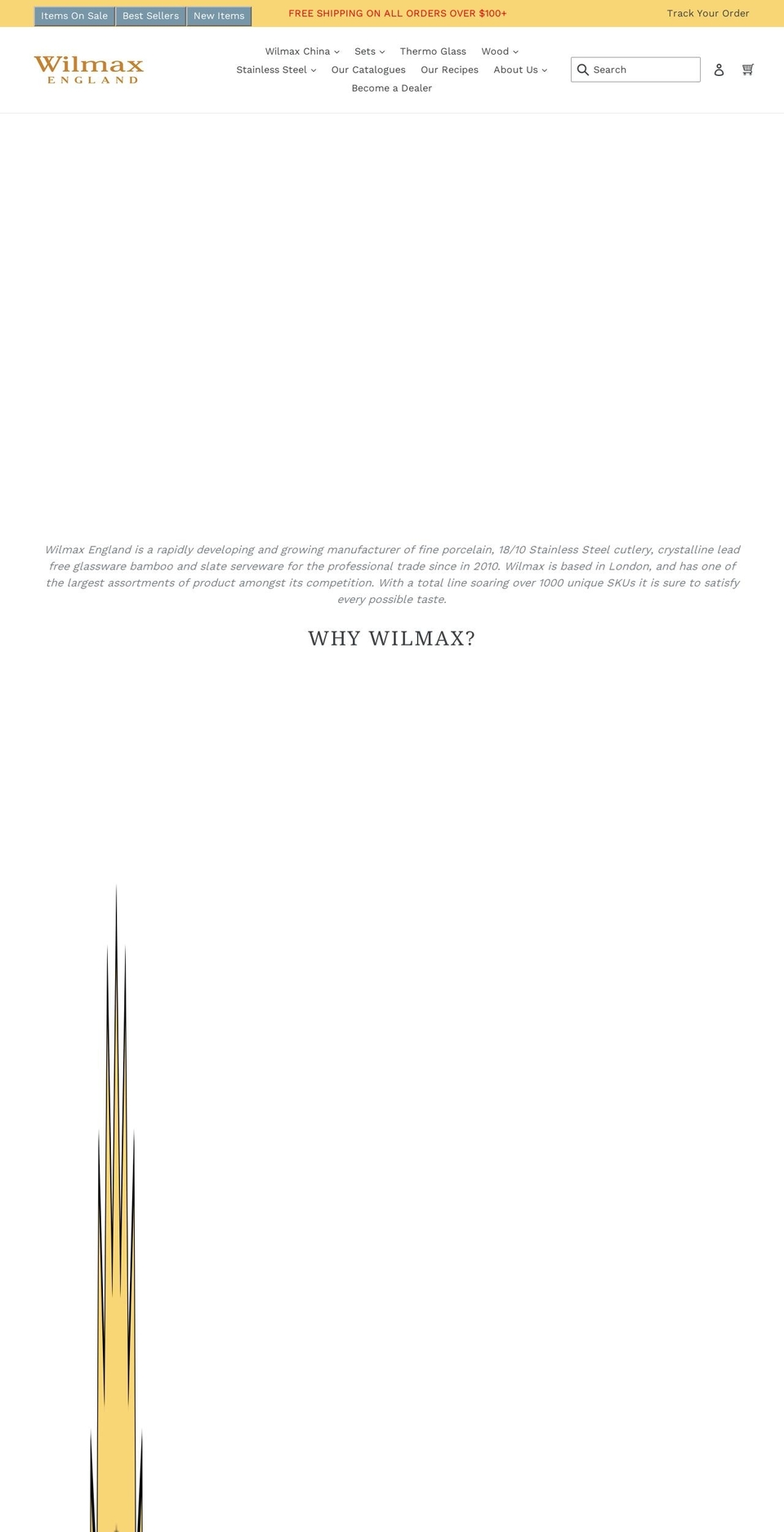 wilmax.com shopify website screenshot