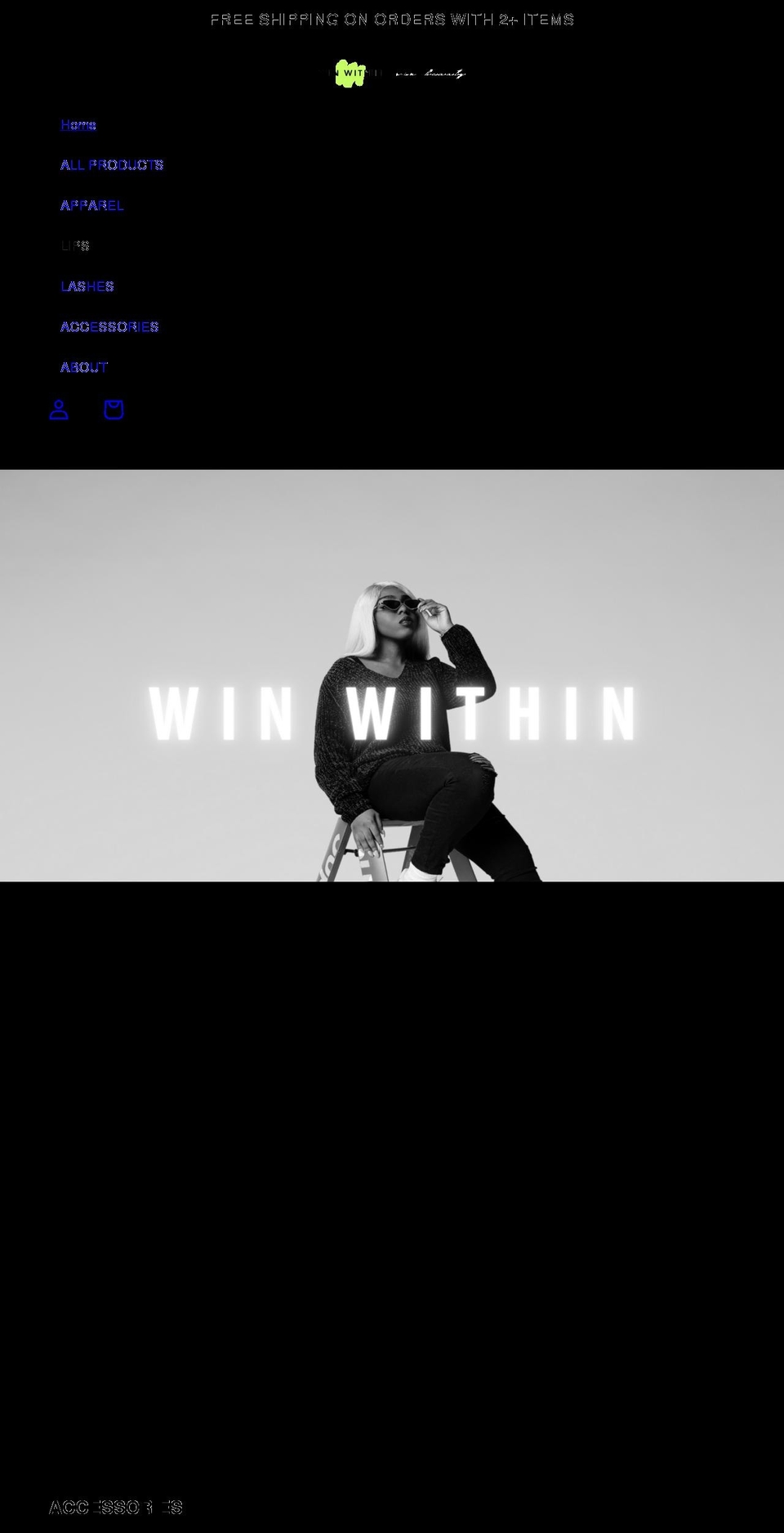 winbeauty.shop shopify website screenshot