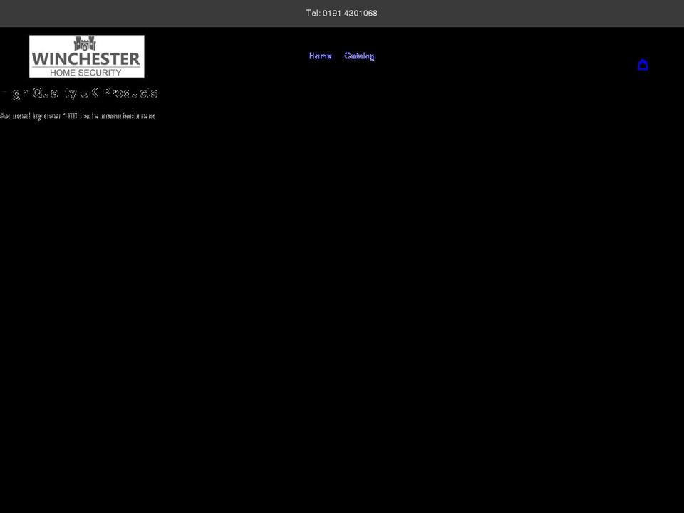 winchesterhomesecurity.com shopify website screenshot