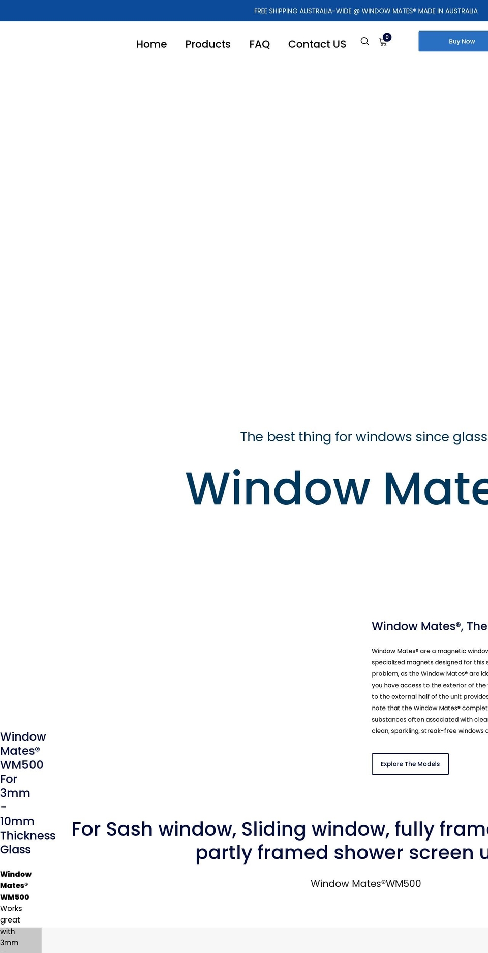 windowmates.net shopify website screenshot